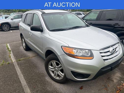 Moonstone Silver 2011 Hyundai SANTA FE GLS
