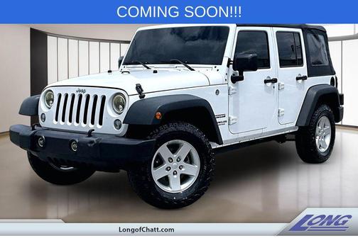 Bright White Clearcoat 2017 Jeep Wrangler Unlimited Sport