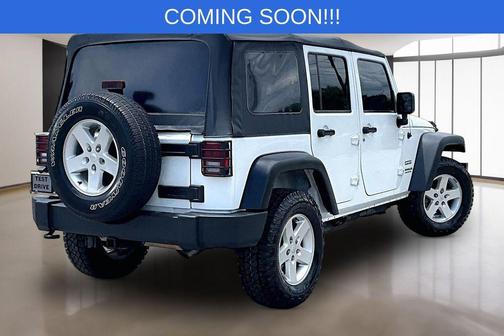 Bright White Clearcoat 2017 Jeep Wrangler Unlimited Sport