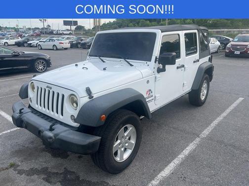 Bright White Clearcoat 2017 Jeep Wrangler Unlimited Sport