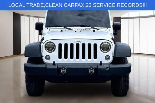 Bright White Clearcoat 2017 Jeep Wrangler Unlimited Sport