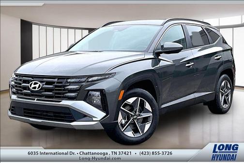 Amazon Gray 2026 Hyundai TUCSON Hybrid SEL
