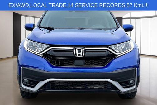Blue 2022 Honda CR-V EX