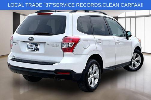 Satin White Pearl 2015 Subaru Forester 2.5i Premium