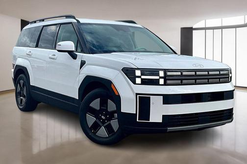 White 2026 Hyundai SANTA FE HEV SEL