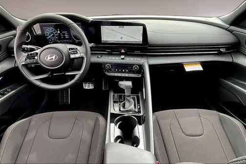 White 2025 Hyundai ELANTRA HEV SEL Sport