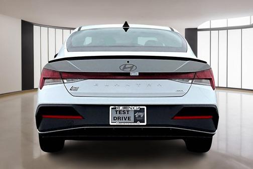 White 2025 Hyundai ELANTRA HEV SEL Sport