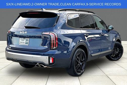 Blue 2023 Kia Telluride