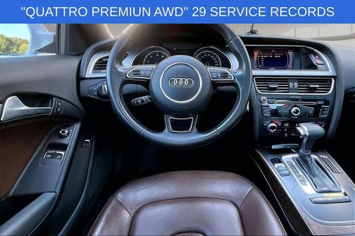 White 2014 Audi A5 2.0T Premium