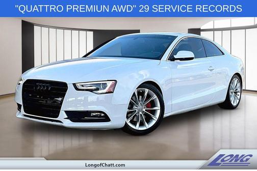 White 2014 Audi A5 2.0T Premium