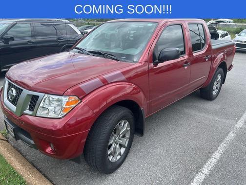 Red 2020 Nissan Frontier SV