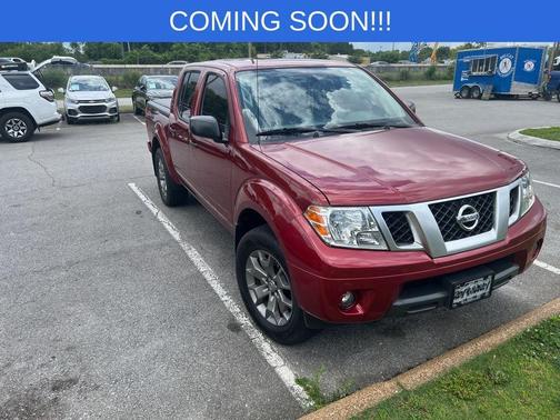 Red 2020 Nissan Frontier SV