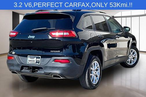 Diamond Black 2017 Jeep Cherokee Sport