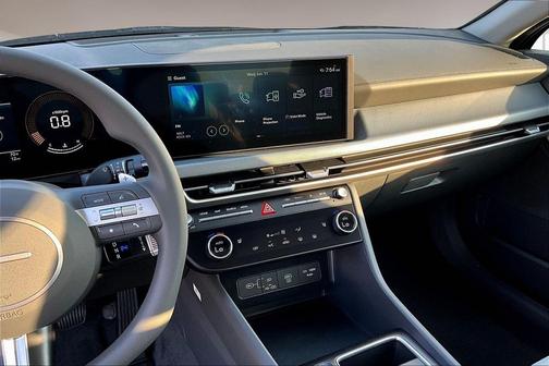 Black 2025 Hyundai SONATA SEL
