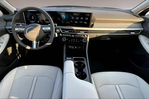 Black 2025 Hyundai SONATA SEL