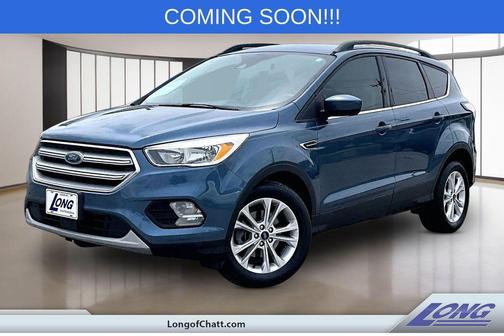 Blue Metallic 2018 Ford Escape SE