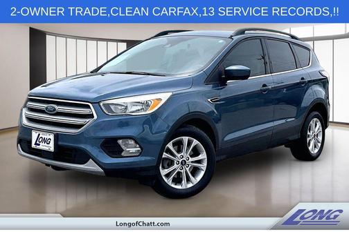 Blue Metallic 2018 Ford Escape SE