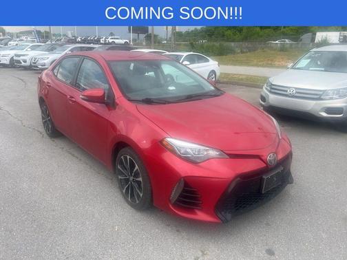 Barcelona Red Metallic 2017 Toyota Corolla SE