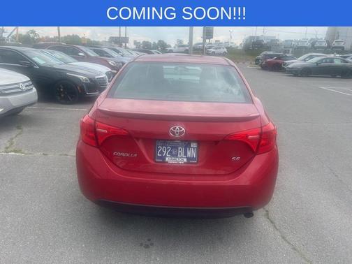 Barcelona Red Metallic 2017 Toyota Corolla SE
