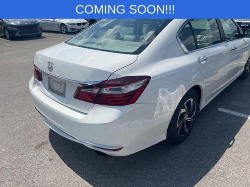 White 2017 Honda Accord LX