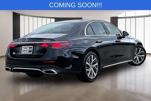 Black 2024 Mercedes-Benz E-Class E 350 4MATIC