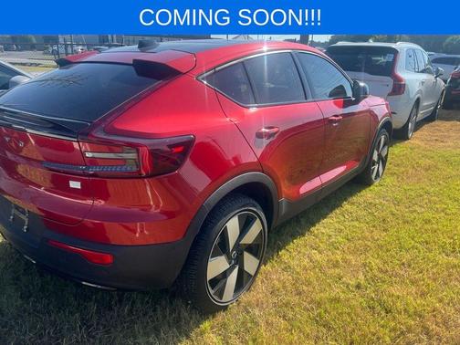 Fusion Red Metallic 2023 Volvo C40 Recharge Pure Electric Twin Ultimate