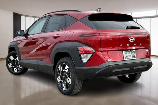 Red Metallic 2025 Hyundai KONA SEL