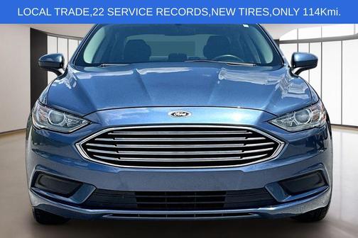 Blue Metallic 2018 Ford Fusion SE