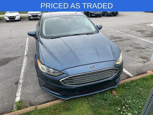 Blue Metallic 2018 Ford Fusion SE