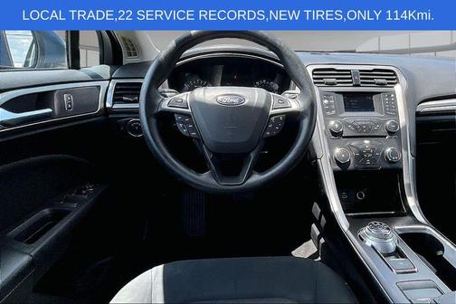 Blue Metallic 2018 Ford Fusion SE