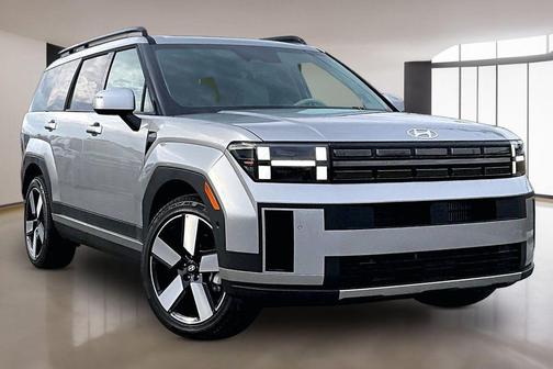 Shimmering Silver 2026 Hyundai SANTA FE HEV Limited