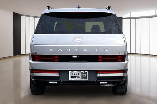 Shimmering Silver 2026 Hyundai SANTA FE HEV Limited