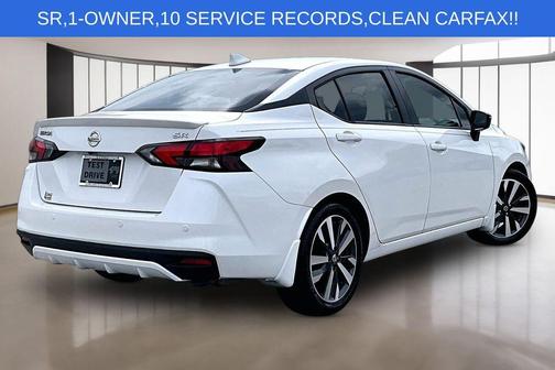 Aspen White 2021 Nissan Versa 1.6 SR