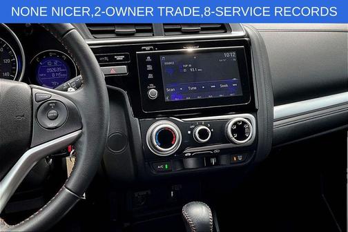 White 2019 Honda Fit Sport