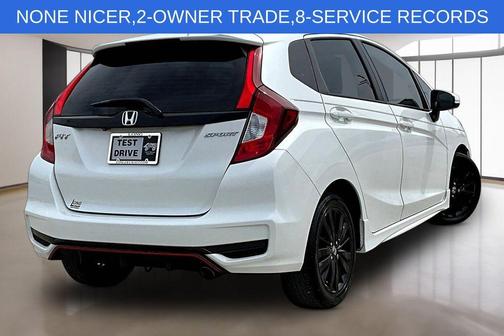 White 2019 Honda Fit Sport