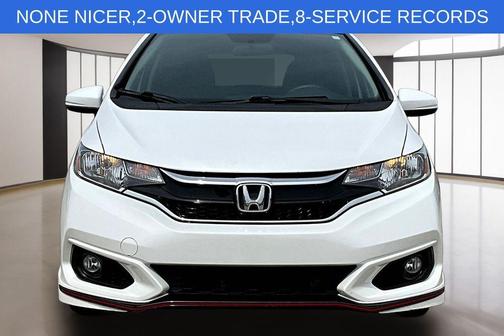 White 2019 Honda Fit Sport