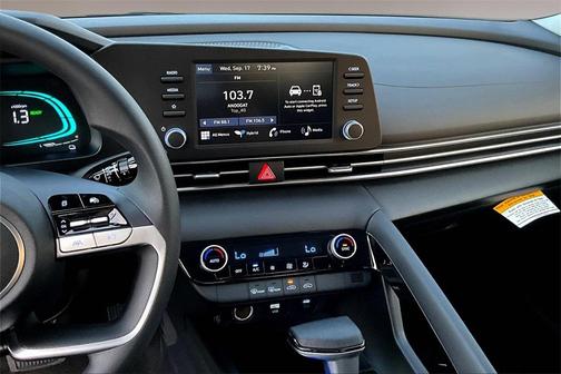 2025 Hyundai ELANTRA HEV Blue