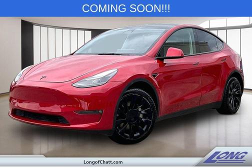 Red Multi 2022 Tesla Model Y Long Range