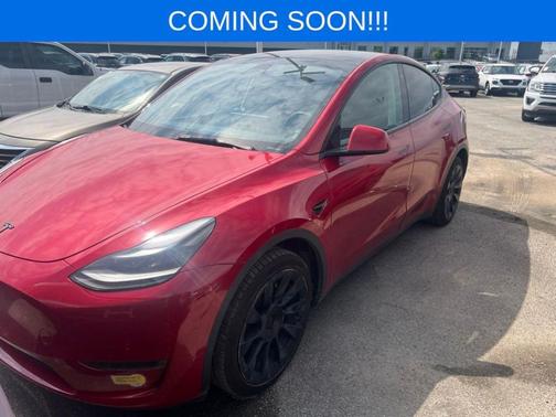 Red Multi 2022 Tesla Model Y Long Range