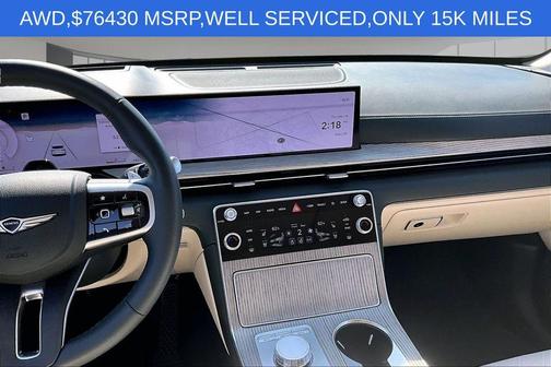 Vik Black 2025 Genesis GV80 3.5T Advanced