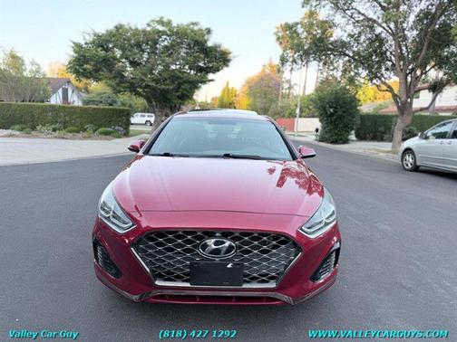 Scarlet Red 2019 Hyundai SONATA Sport
