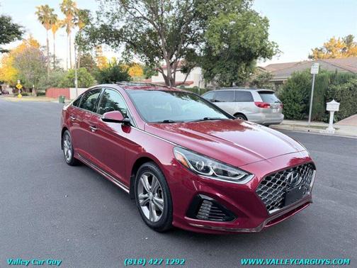 Scarlet Red 2019 Hyundai SONATA Sport