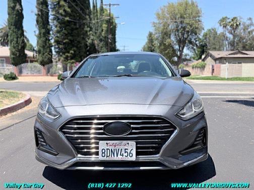 Machine Gray 2018 Hyundai SONATA SEL