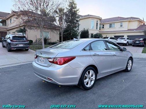 Radiant Silver 2011 Hyundai SONATA Limited
