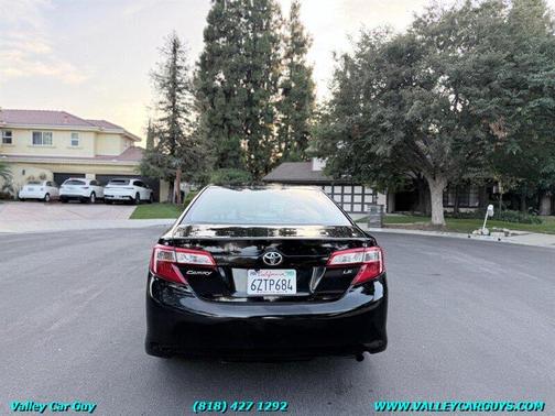 Attitude Black Metallic 2012 Toyota Camry LE