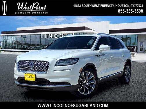 PRISTINE WHITE MET 3C 2023 Lincoln Nautilus RESERVE