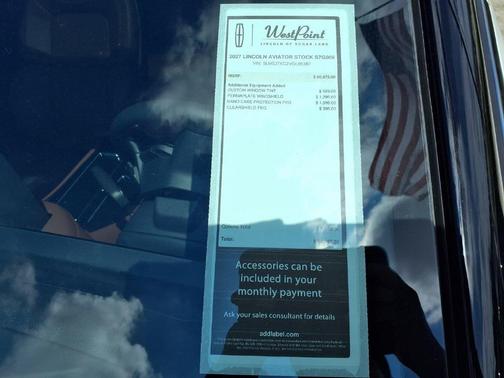 White Metallic 2027 Lincoln Aviator Reserve AWD