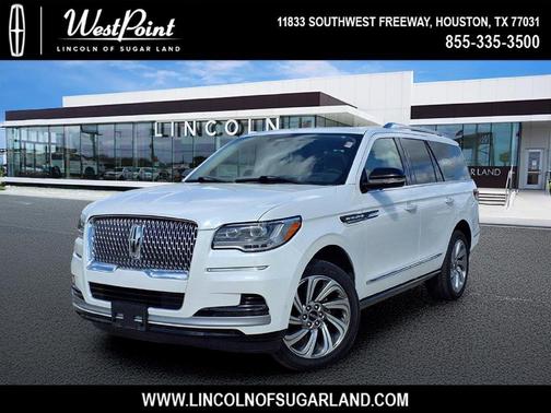 Pristine White 2022 Lincoln Navigator Reserve