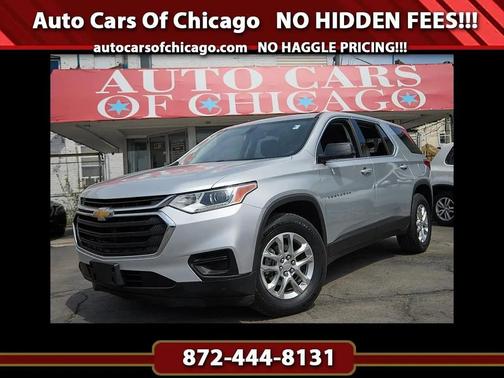 Silver Ice Metallic 2018 Chevrolet Traverse LS