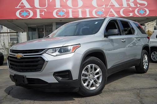 Silver Ice Metallic 2018 Chevrolet Traverse LS
